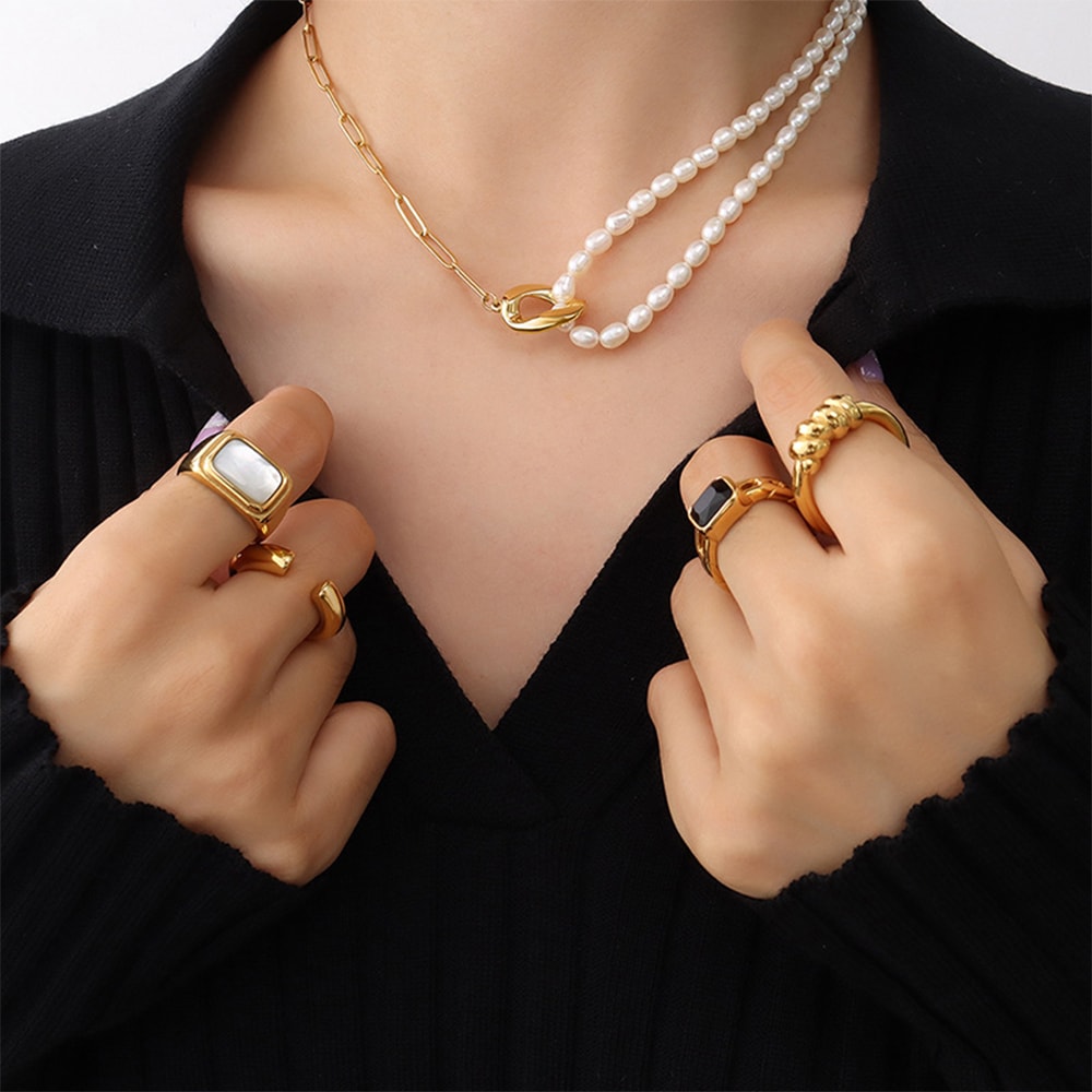 Ophelia Chain & Pearl Collar